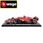 Bburago - Formula 1 - 1/24 - FERRARI - F1 SF-24 N 16 WINNER MONACO GP 2024 CHARLES LECLERC With Case