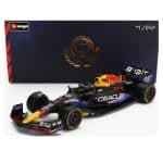 Bburago - Formula 1 - 1/24 - RED BULL - F1 RB19 CHAMPION WINNER USA GP 2023 MAX VERSTAPPEN with Case