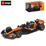 BBURAGO 1/43 2025 mclaren mcl39 #4 lando norris, orange/black