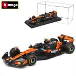 BBURAGO 1/43 2025 mclaren mcl39 #81 oscar piastri, orange/black