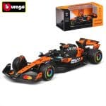 BBURAGO 1/64 2025 mclaren mcl39 #81 oscar piastri, orange/black