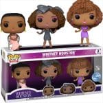 Funko Pop! 3-Pack Icons: Music - Whitney Houston Diamond Collection Special Edition Vinyl Figures