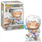 Funko Pop! Animation: One Piece - Gear 5 Luffy Glows in The Dark Special Edition #2177 Vinyl Figure