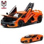 HUNG HING TOYS 1/64 lamborghini revuelto *hung hing collectibles*, orange