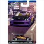 Mattel Hot Wheels® - Silverline - Compact Kings -  99 Honda Civic Type R EK9 - Purple