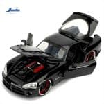 JADA 1/24 lettys dodge viper srt-10 fast  the furious, black - Image 2