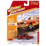 JOHNNY LIGHTNING 1/64 1963 pontiac tempest funny farmer, custom orange and gold metallic