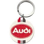 Tac Signs key chain round audi logo