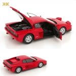 KK SCALE 1/12 1986 ferrari testarossa, red - Image 2