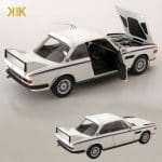 KK SCALE 1/12 1973 bmw 3.0 csl e9, white - Image 3
