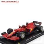 MAGAZINE MODELS 1/24 2021 ferrari sf21 #16 charles leclerc, red Formula 1 - F1