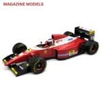 MAGAZINE MODELS 1/24 1993 ferrari f93 a #28 gerhard berger, red - Formula 1 - F1