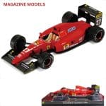 MAGAZINE MODELS 1/24 1992 ferrari f92 a #27 jean alesi, red - Formula 1 - F1