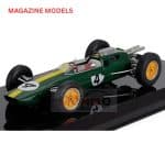 MAGAZINE MODELS #mw2ala0097 1/24 1963 lotus 25 #4 jim clark, green - Formula 1 - F1