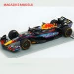 MAGAZINE MODELS 1/24 2023 red bull rb19 #1 max verstappen miami grand prix, blue - Formula 1 - F1