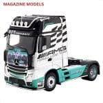 MAGAZINE MODELS 1/43 2012 mercedes-benz actros mp4 truck amg petronas f1 team, various