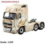 MAGAZINE MODELS 1/43 2003 volvo fh16 truck *moon howler*, beige