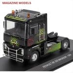 MAGAZINE MODELS 1/43 1991 renault ae 500 magnum truck *green mamba*,  black/green