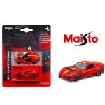MAISTO 1/64 ferrari 812 competizione, red/yellow