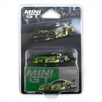 Mini GT 1/64 2024 nissan silvia s15lb-super silhouette #555 v2 formula drift japan, green/yellow