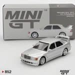 Mini GT 1/64 1989 mercedes benz 190e 2.5-16 evo 2, astral silver