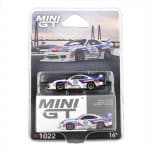 Mini GT 1/64 2025 nissan silvia s15 lb-super silhouette garasidrift x lbwk, white/red/blue
