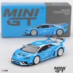 Mini GT 1/64 2024 lamborghini huracan lb-works gt gravity, blue