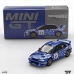 Mini GT 1/64 SUBARU IMPREZA WRC99 ACROPOLIS RALLY #23 2000
