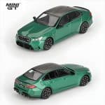 MINI GT 1/64 BMW M5 G90 ISLE OF MAN GREEN METALLIC 2024 - Image 2