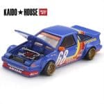 Mini GT 1/64 1983 toyota ae86 sprinter trueno *kaido racing* v1, blue/orange/red/yellow
