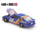 Mini GT 1/64 1983 toyota ae86 sprinter trueno *kaido racing* v1, blue/orange/red/yellow - Image 2