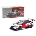 POP RACE 1/64 honda civic type-r fl5 tcr *presentation*, white/red/black