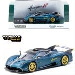 TARMAC 1/64 pagani huayra r, turquoise carbon fiber