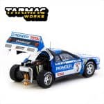 TARMAC 1/64 1983 lancia 037 rally #3 j.c. andruet/f. sappey ypres 24 hours rally, blue/white - Image 2