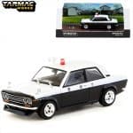 TARMAC 1/64 datsun 510 *police car*, white/black