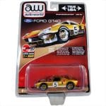 Auto World 1/64 1966 ford gt40 #5, gold