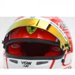 BELL HELMET - MINI - 1/2 - F1 CHARLES LECLERC TEAM FERRARI HP N 16 SEASON 2025 - RED WHITE FORMULA 1 - Image 2