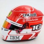 BELL HELMET - MINI - 1/2 - F1 CHARLES LECLERC TEAM FERRARI HP N 16 SEASON 2025 - RED WHITE FORMULA 1 - Image 4