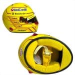 BELL HELMET - MINI - 1/2 - LEWIS HAMILTON TEAM FERRARI HP N 44 SEASON 2025 - YELLOW FORMULA 1 - Image 3