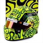 BELL HELMET - MINI - 1/2 - F1 LANDO NORRIS WORLD CHAMPION MCLAREN N4 2025 - YELLOW BLACK FORMULA 1