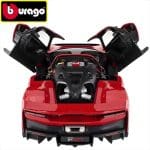 Bburago - 1/18 - FERRARI - F80 2024 - BLACK WHEELS - ROSSO CORSA - RED - Image 2