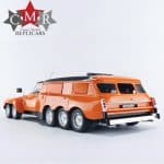 CMR 1/18 1972 citroen ds plr mille pattes michelin testcar, orange/black/yellow - Image 4