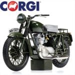 Corgi 1/12 triumph tr6 trophy weathered *the great escape*, black - Image 2