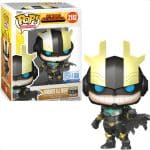 Funko Pop! Animation: My Hero Academia - Armored All Might Metallic Special Edition #2182 Vinyl Figu