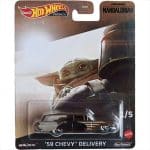 Hotwheels 1/64 Premium Star Wars 59 Chevy Delivery Grogu 1/5