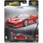 Mattel Hot Wheels: Premium Car Culture - Timeless Icons - Ferrari F50, red JBK56