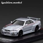 IGNITION 1/64 nismo r34 gt-r z-tue, silver