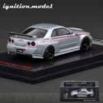 IGNITION 1/64 nismo r34 gt-r z-tue, silver - Image 2