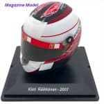 Magazine Model 1/5 - Spark Kimi Raikkönen #6 Ferrari F2007 Formula 1 World Champion 2007  Helmet - Image 2