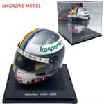 MAGAZINE MODELS  HELMET 1/5 F1 2020 CASCO HELMET Sebastian Vettel  #5 Scuderia Ferrari